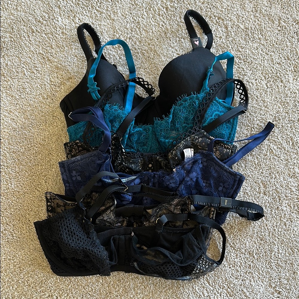NWT Victoria’s Secret 6 Elegant Lace and Mesh Bras
